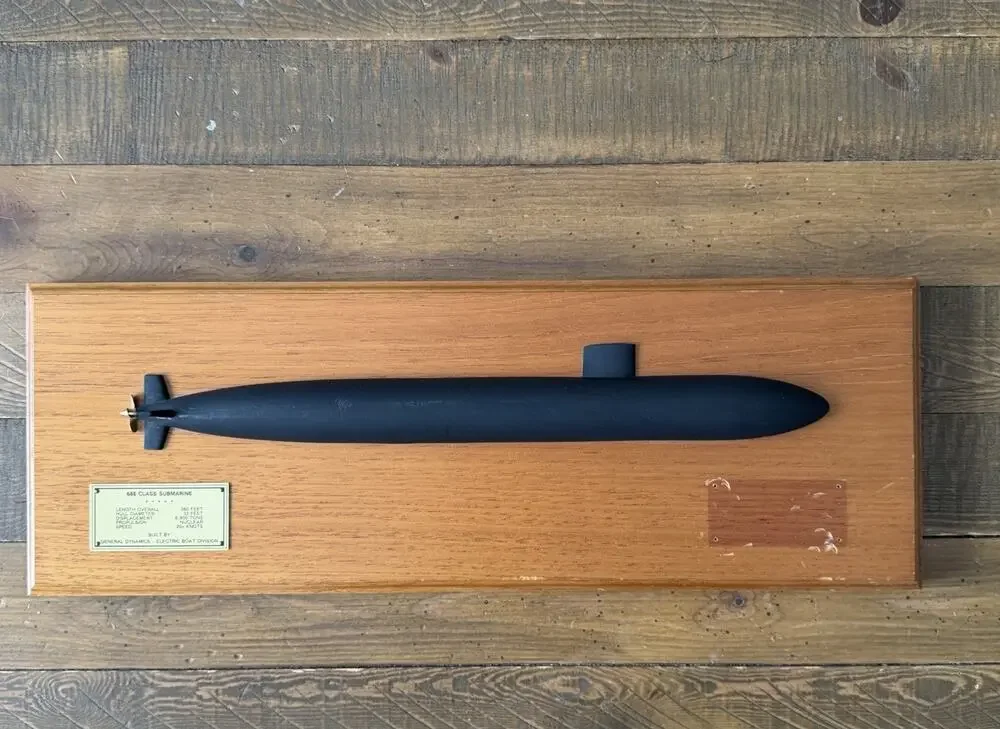 688 Class Submarine Wall Plaque Electronic Boat Division